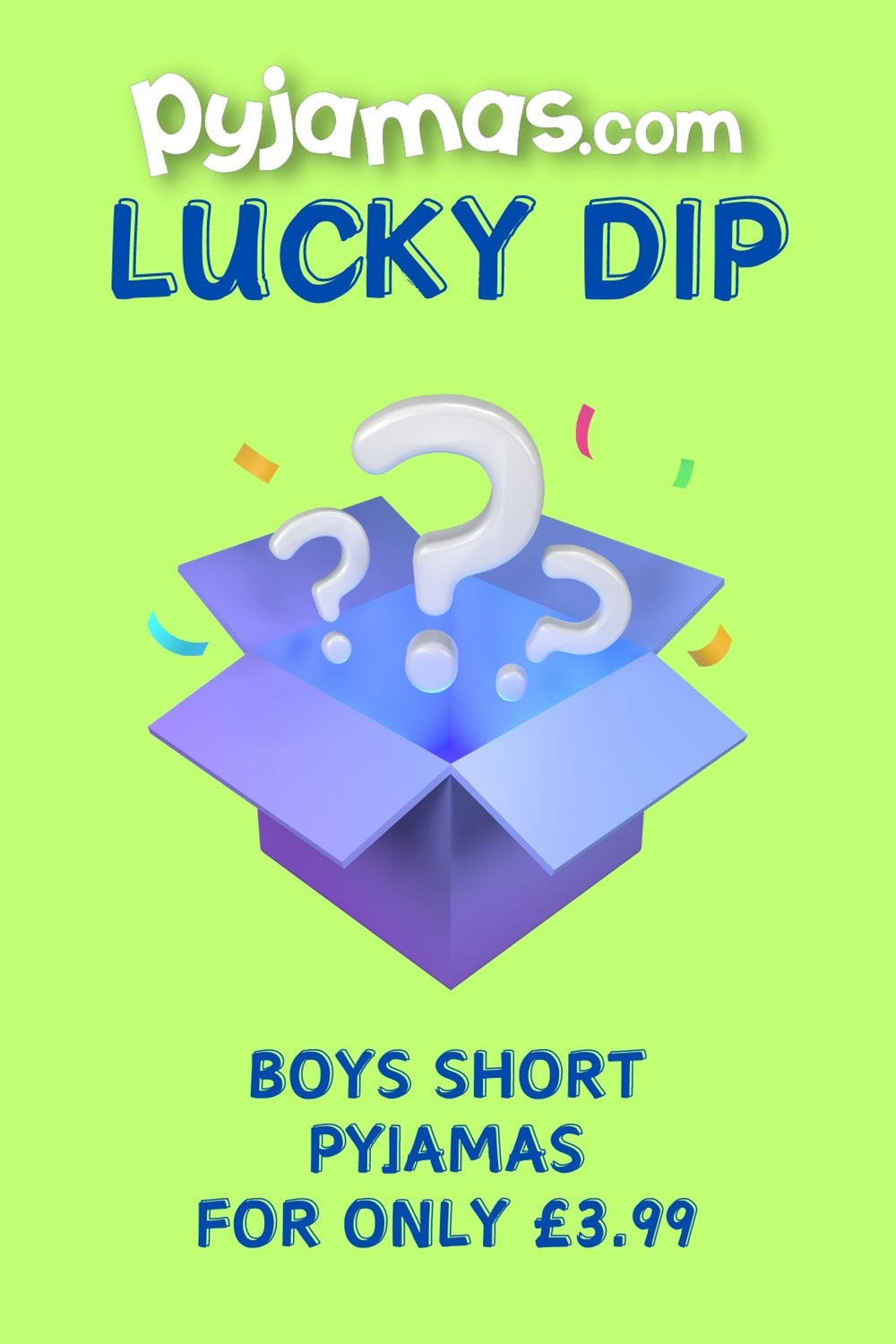 Boys Lucky Dip Short Pyjamas
