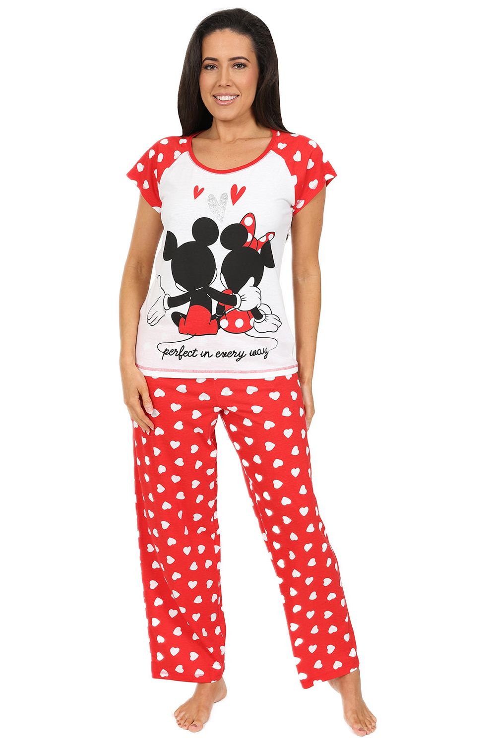 Frozen Minnie Mouse Night Dress Women's Minnie And Mickey Heart