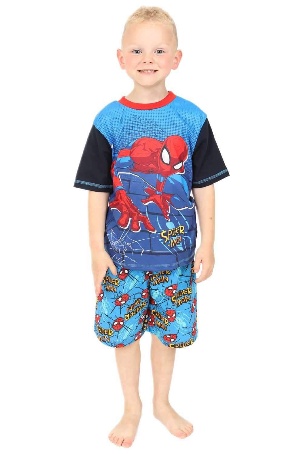 Spiderman Jongens Pyjama Pyjama's Rood Spiderman Jongens Pyjama Pyjama's Rood