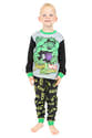 Pyjama Garçon à Manches Longues – Imprimé Dinosaures – Chaud & Confortable – Pour Hiver, Maison, Halloween – Taille Enfant - 14