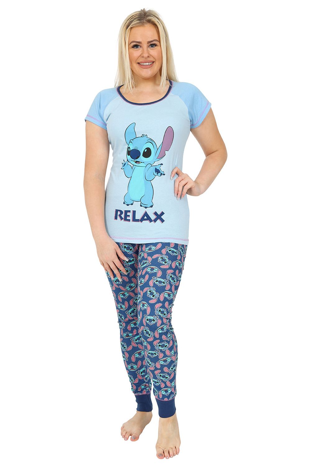 Pyjama Femme Combinaison Pyjama Disney Stitch Pyjama Stitch Combi