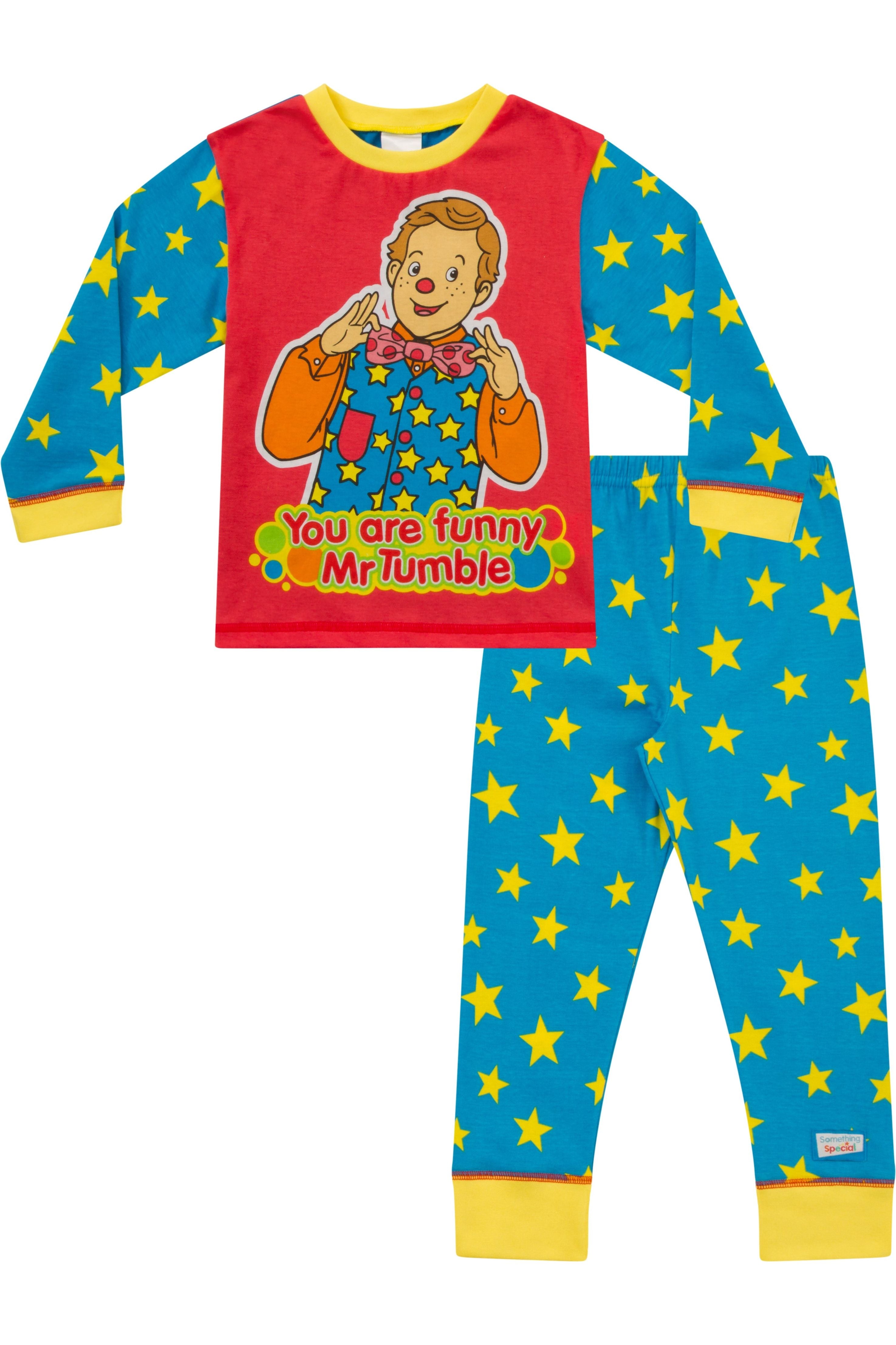 Boys Mr Tumble 'You Are Funny' Star Long Pyjamas