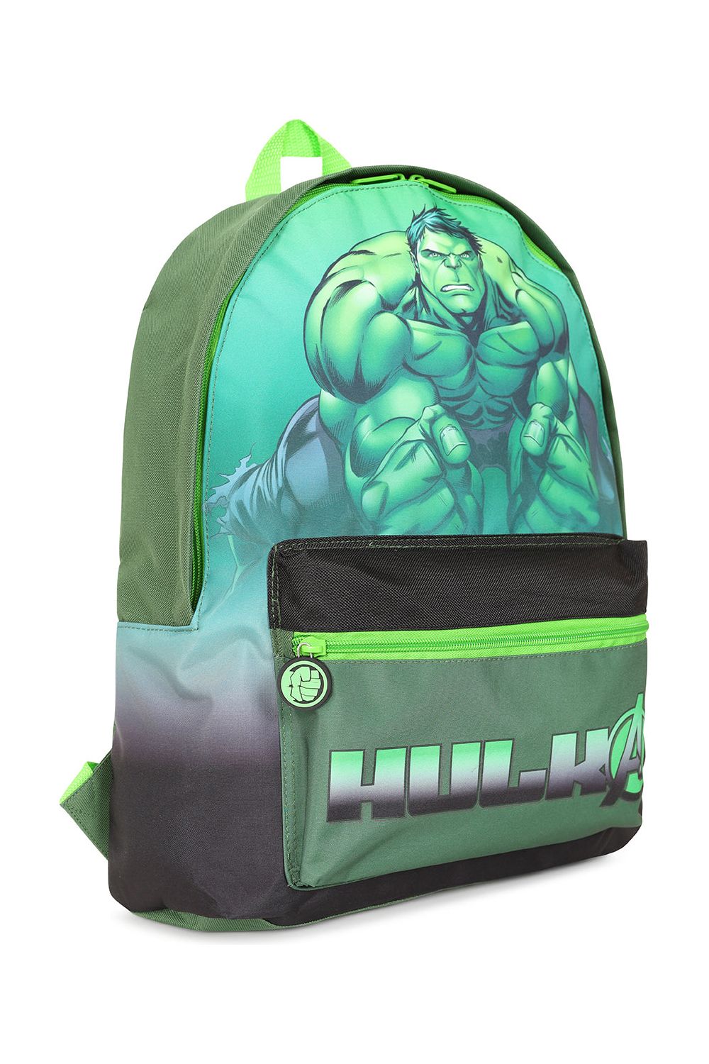 Boys Official Marvel Incredible Hulk Backpack Style Design School Bag