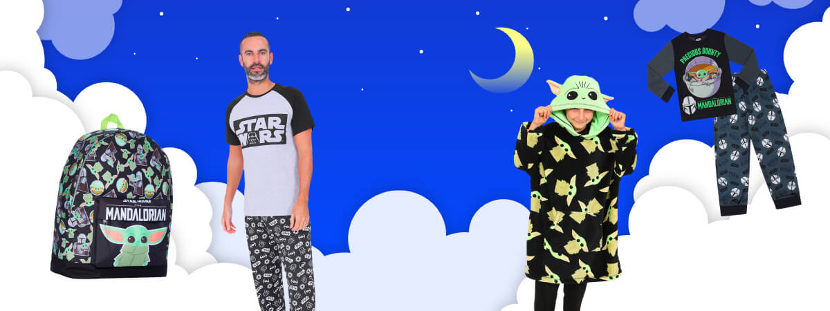 Baby Yoda Pyjamas | Mandalorian Pyjamas | Adults & Children