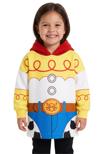 Girls Disney Toy Story Jessie Cowgirl Fleece Hoodie