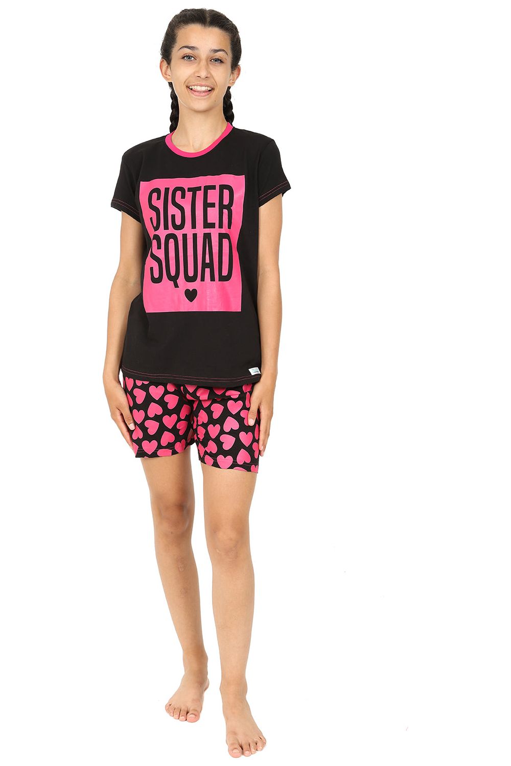Girls Sister Squad Short Pyjamas