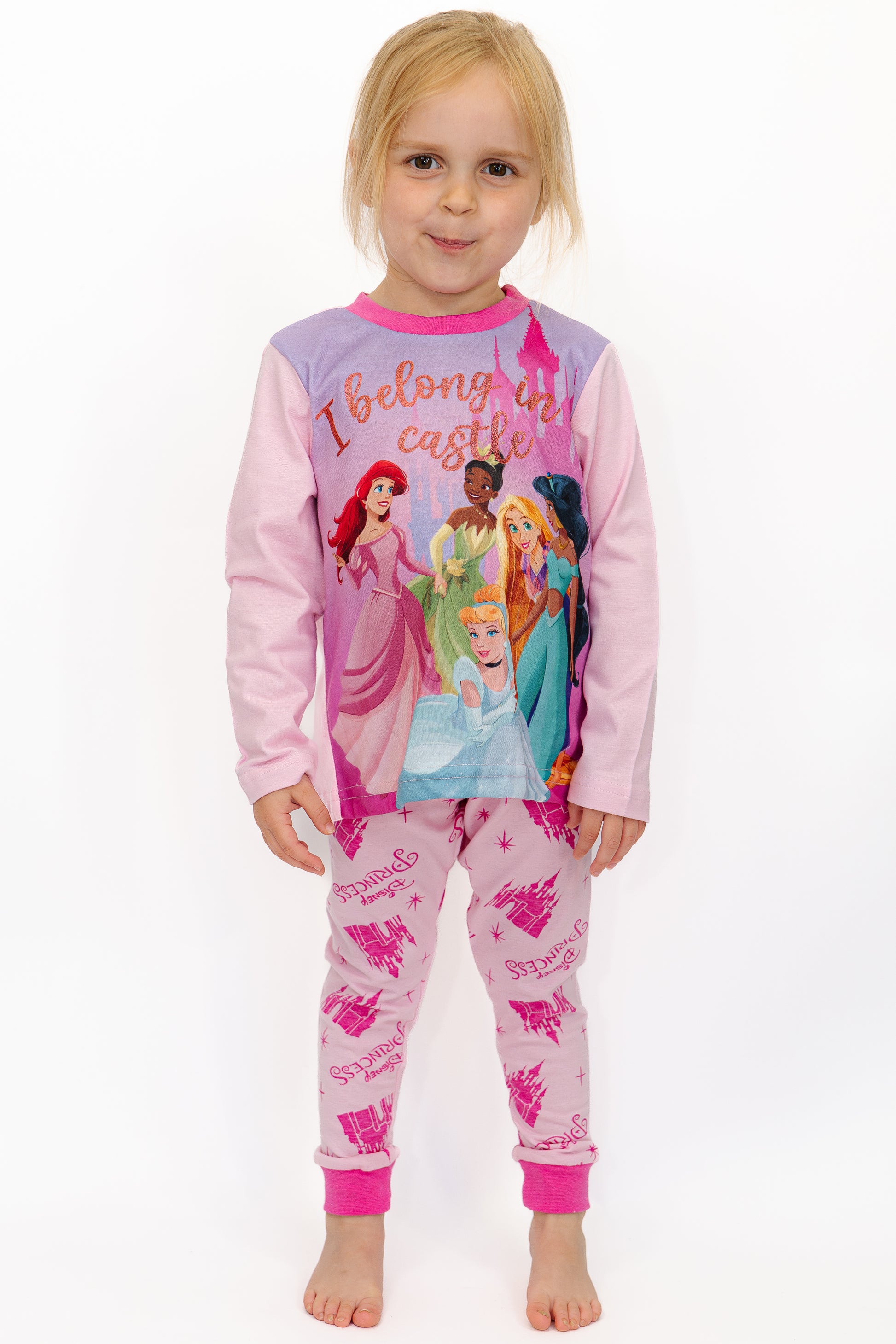 Princess Baby Girl Pajamas Sale Girls Disney Princess 'I Belong In
