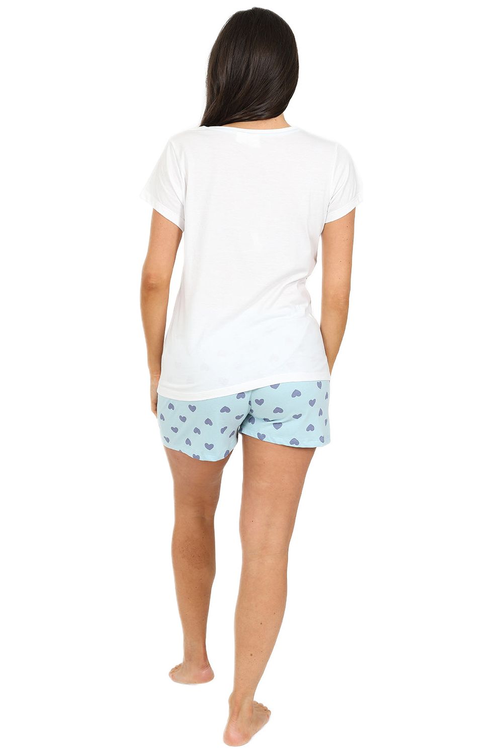 Womens Disney Lilo and Stitch Pyjamas We Love Stitch Short PJs