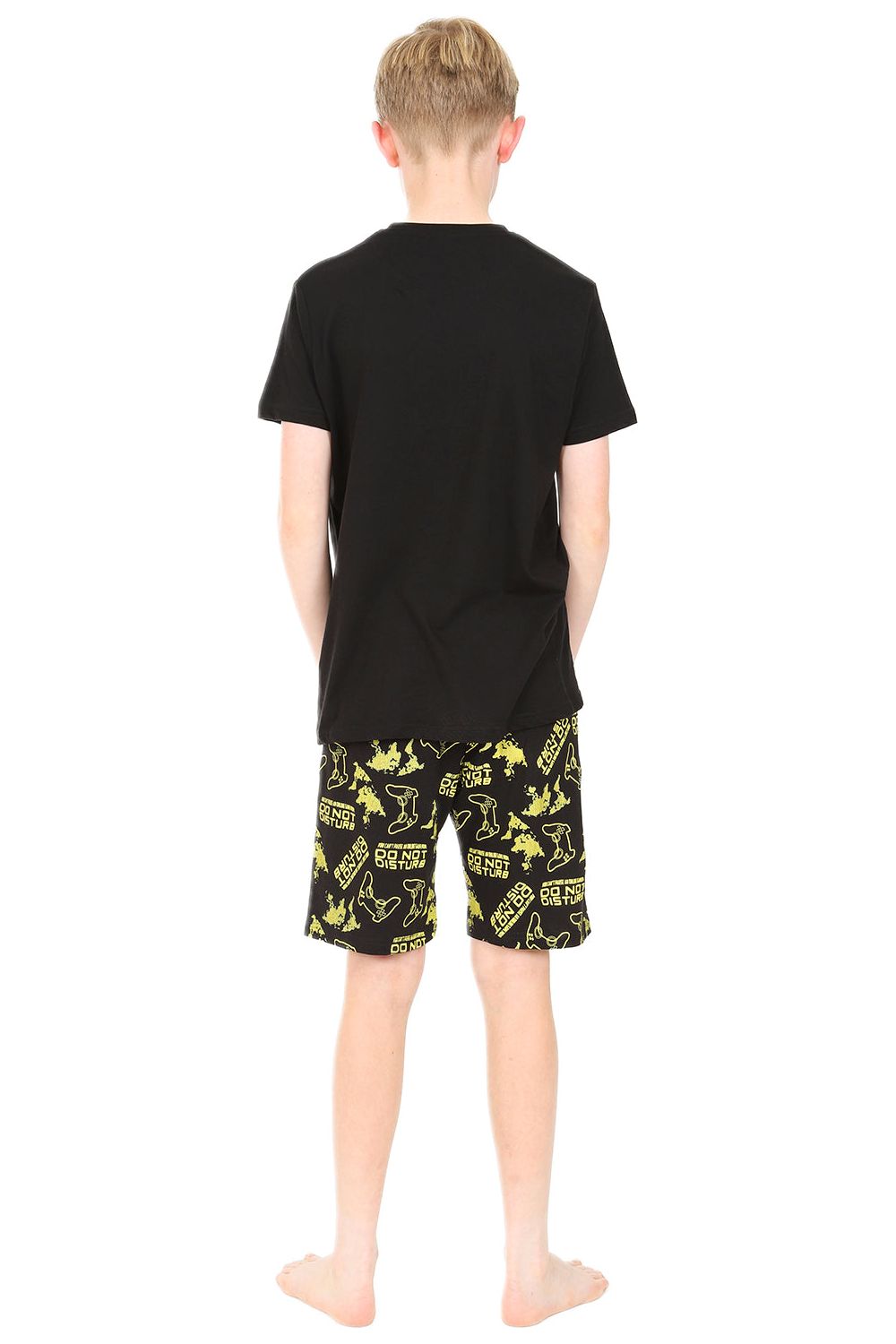 Pigiama Halloween Per Bambini HYCLES Con Stampa A Luci Di Scheletro - Unisex In Cotone, Taglia 3 Anni