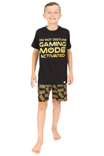 Gaming Mode Gold Activated  Short Pyjamas