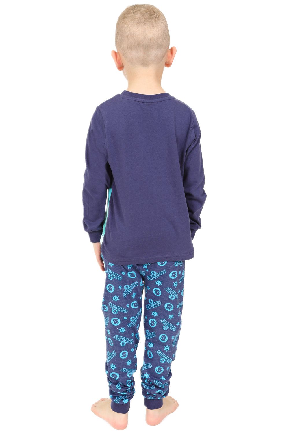 Boys Octonauts Explore Rescue Protect Pyjamas Blue Long PJs