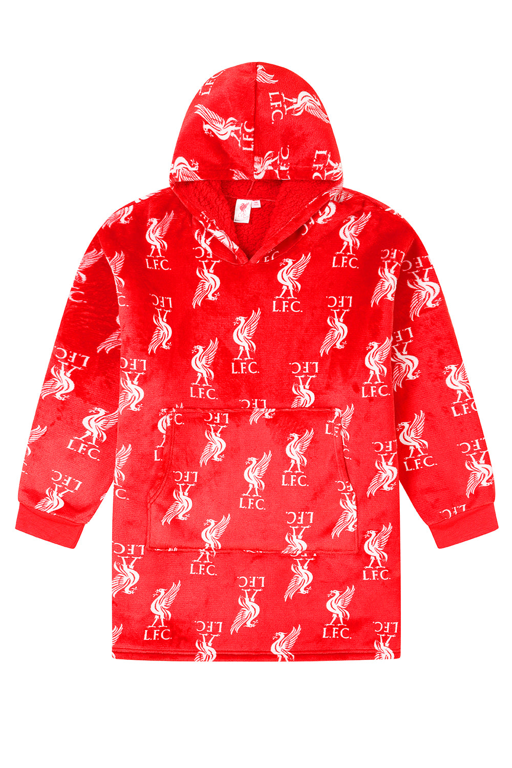 Capuche Liverbird Crest Sweat à Capuche Enfant Liverpool - Rouge Avec Capuche Liverbird Crest Sweat à Capuche Enfant Liverpool - Rouge Avec