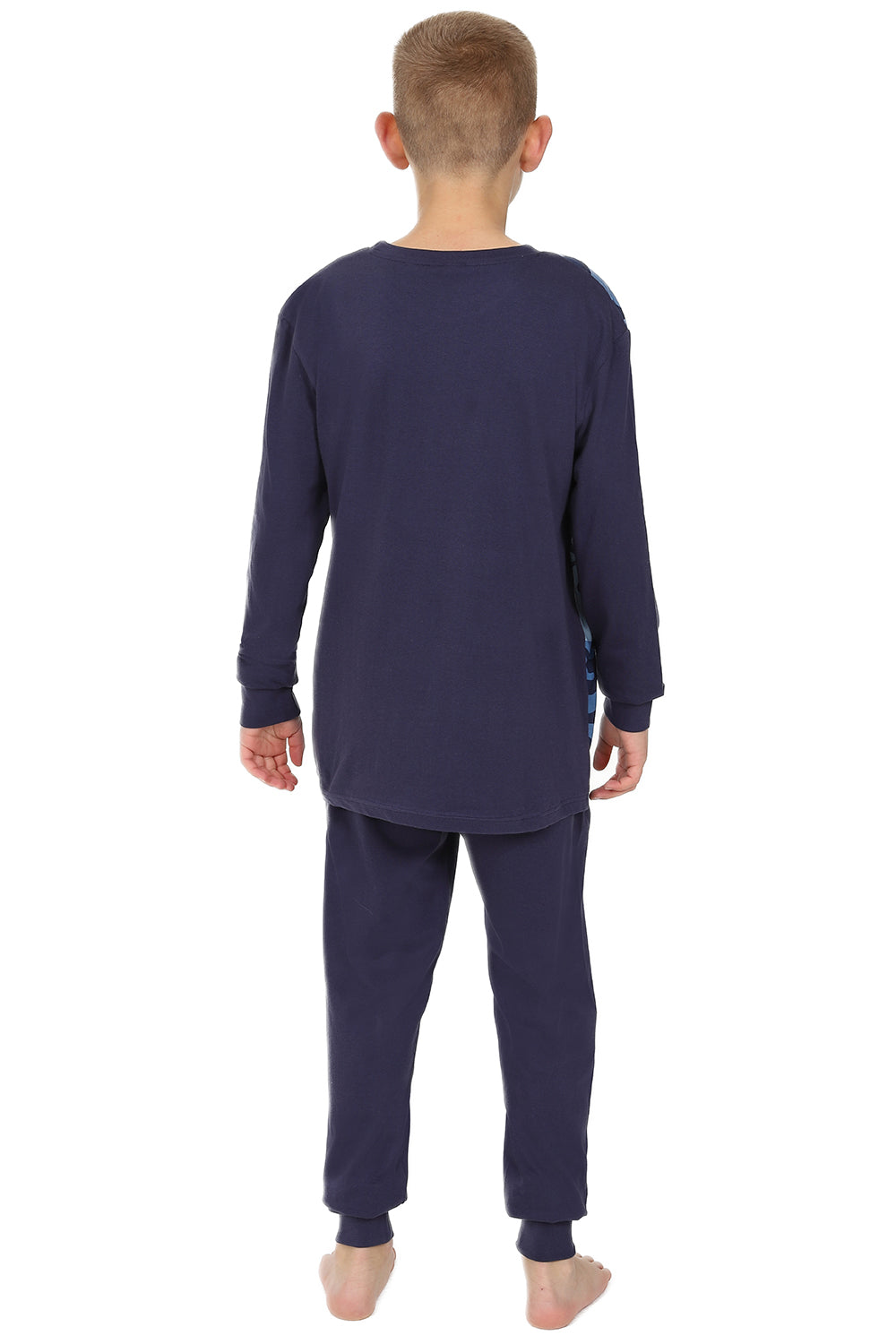 Uniform Pyjamas Boys Tottenham FC Spurs Pyjamas Blue Camouflage Long PJs