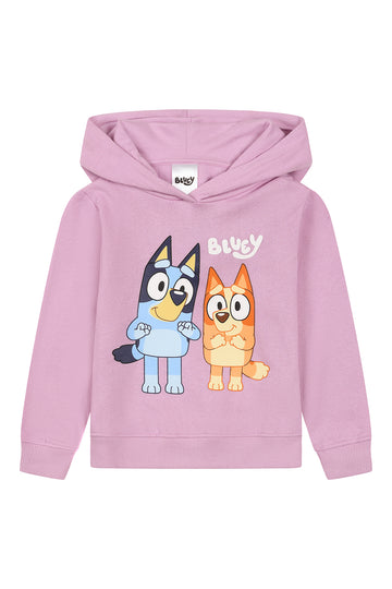 Girls Bluey And Bingo Hoodie Girls Cotton