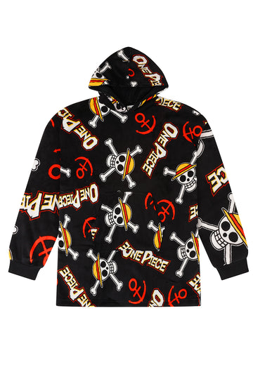 Boys One Piece Fully Lined Luxury Fleece Oversized Hoodie
