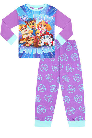 Paw Patrol friends Girls Long Pyjamas