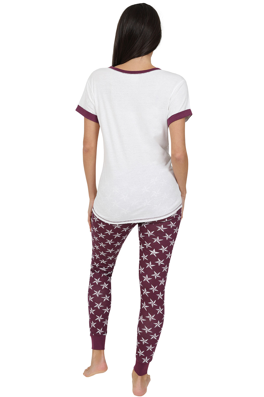 Harry Potter Schlafanzug für Damen, 2-Teilig für Erwachsene, Baumwolle Gryffindor Pyjama Geschenk für Erwachsene und Jugendliche | XL