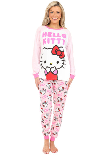 Womens Hello Kitty Long Pyjamas