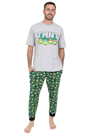 Mens Teenage Mutant Ninja Turtles Long Pyjamas