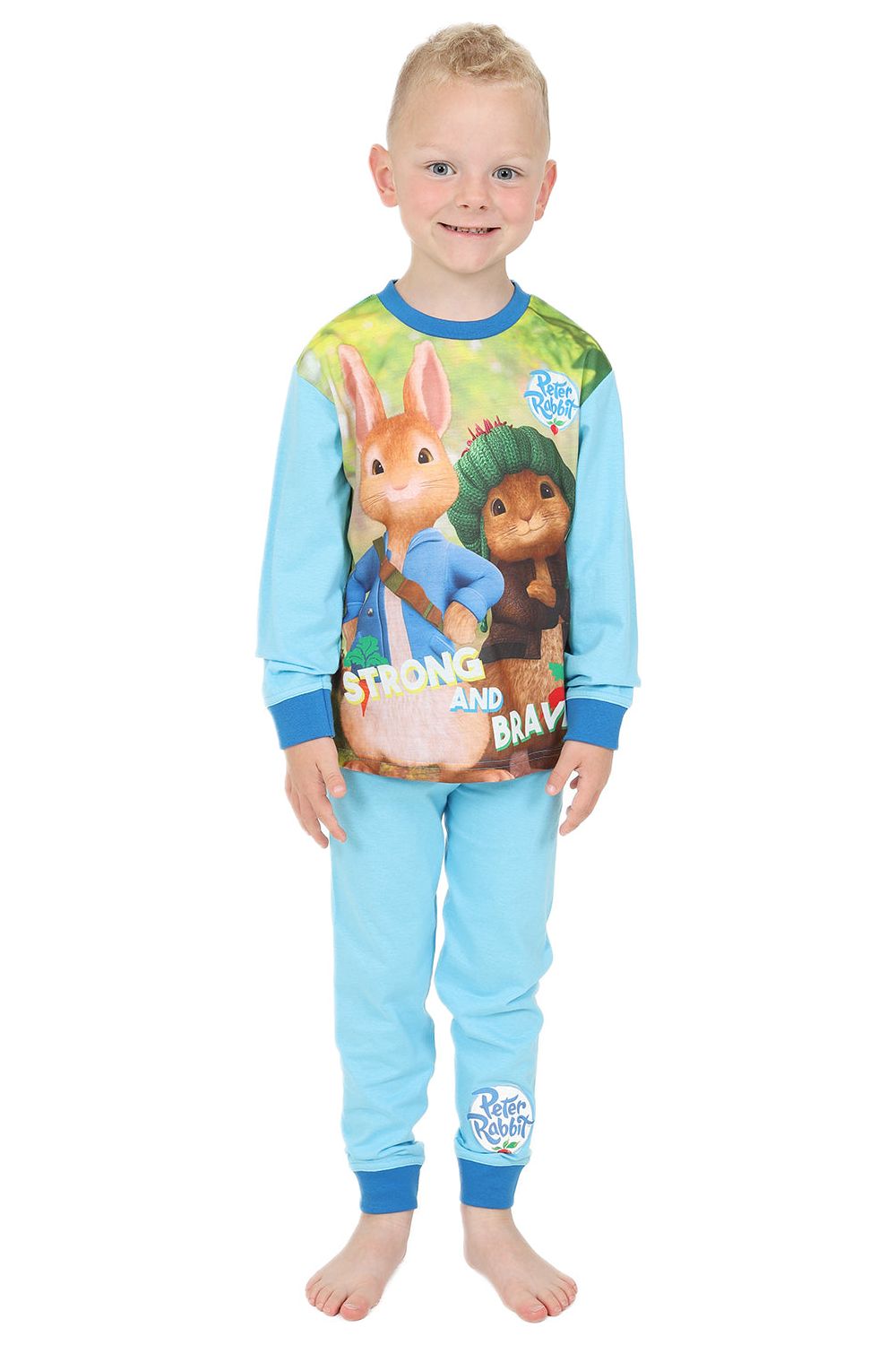 Peter Rabbit Boys Strong And Brave Long Pyjama Set