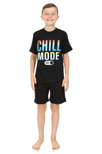 Boys 'Chill Mode' Short Pyjamas