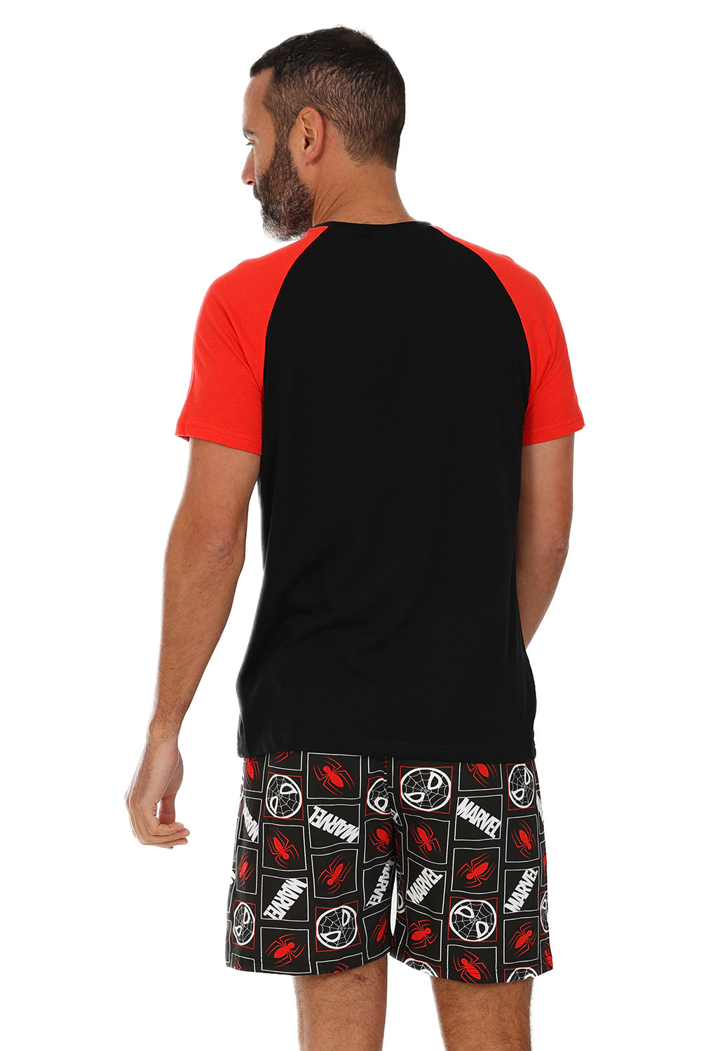 EG7/Ensemble Short Maillot Marcel Marvel Spiderman Plage 8A Orchestra Rouge Noir 3534443808246