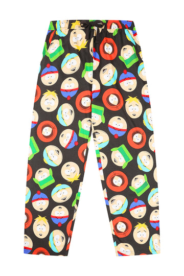 Mens South Park AOP Long Cotton Lounge Pants