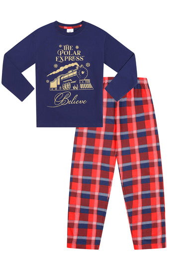 The Polar Express Family Christmas Pyjamas Mens Womens Boys Girls Kids Xmas PJs