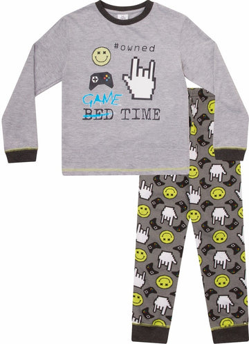 Boys Game Time Owned Long Pyjamas