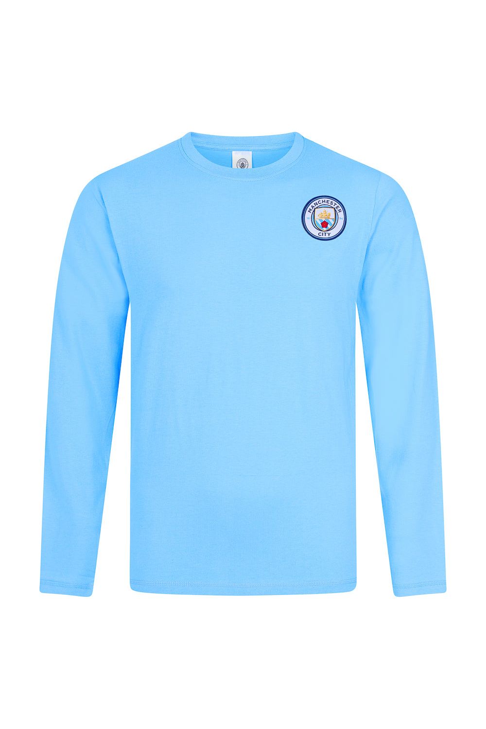 Mens Manchester City Football Club Long Pyjamas - Pyjamas.com