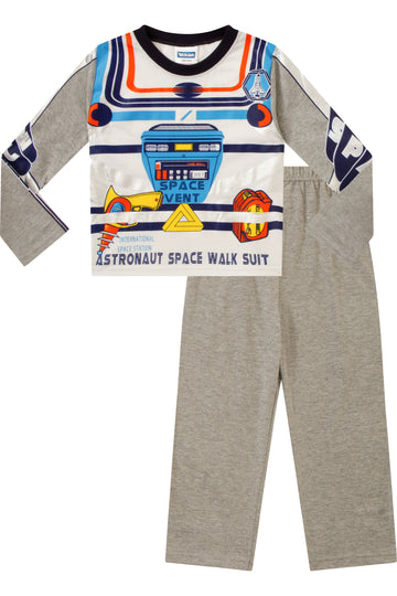 Astronaut Fancy Dress Cotton Long Pyjamas 3-4 Years - Pyjamas.com