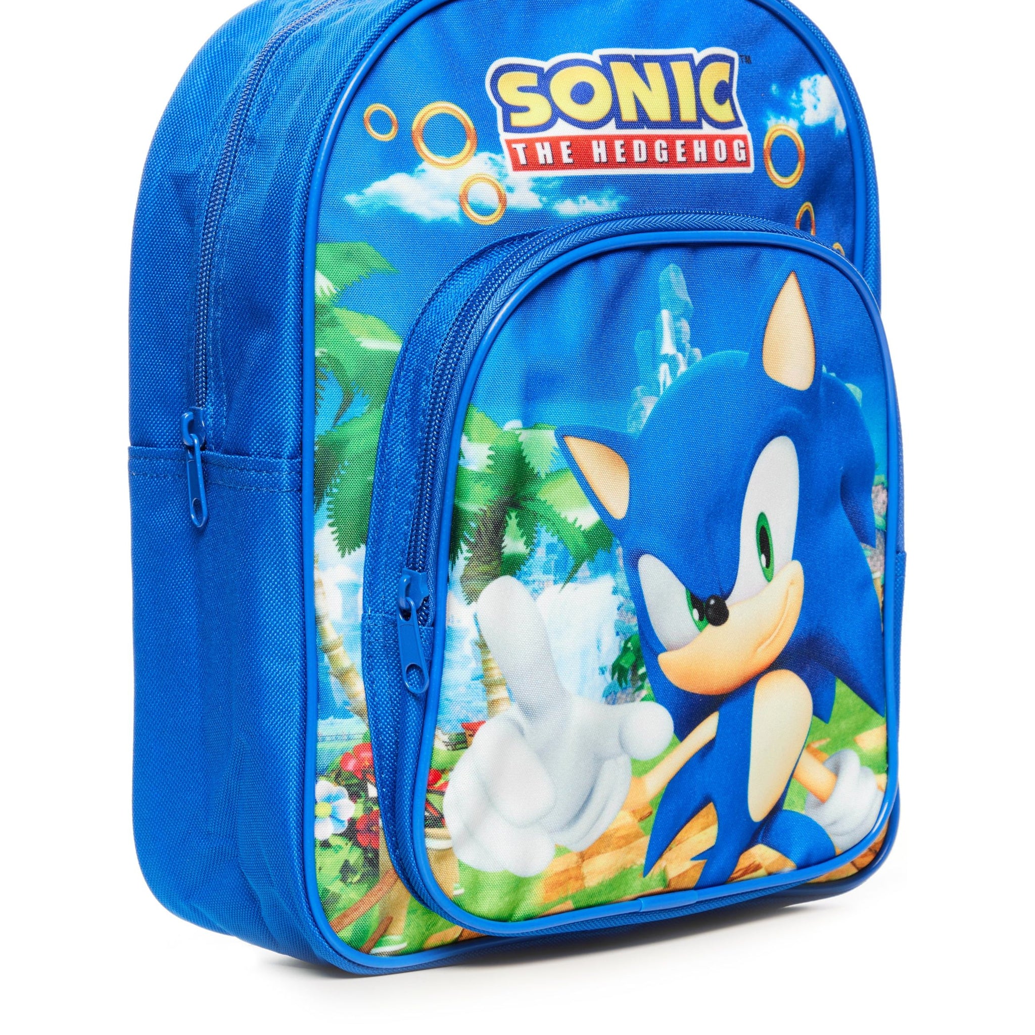 Sonic The Hedgehog Kids Nursery School Rucksack Bag