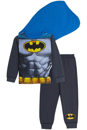 D.C Comics Batman Fancy Dress With Cape Long Pyjamas