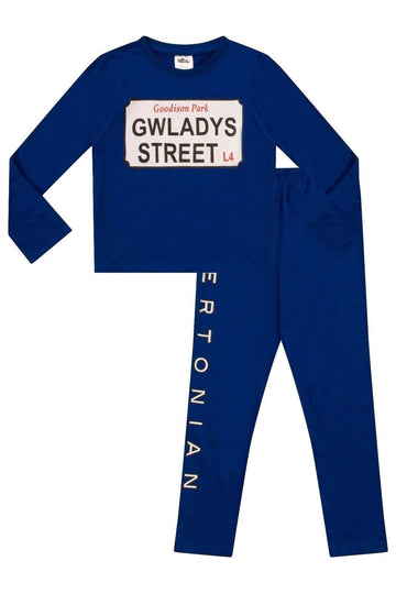 Everton Gwladys Street Long Pyjamas - Pyjamas.com