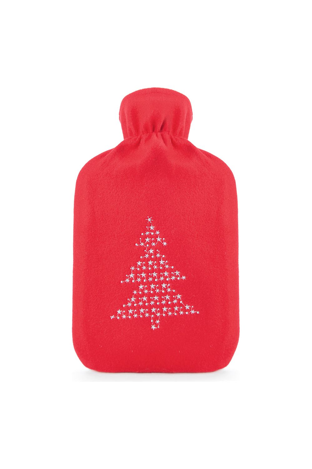 Christmas Tree Red Hot Water Bottle