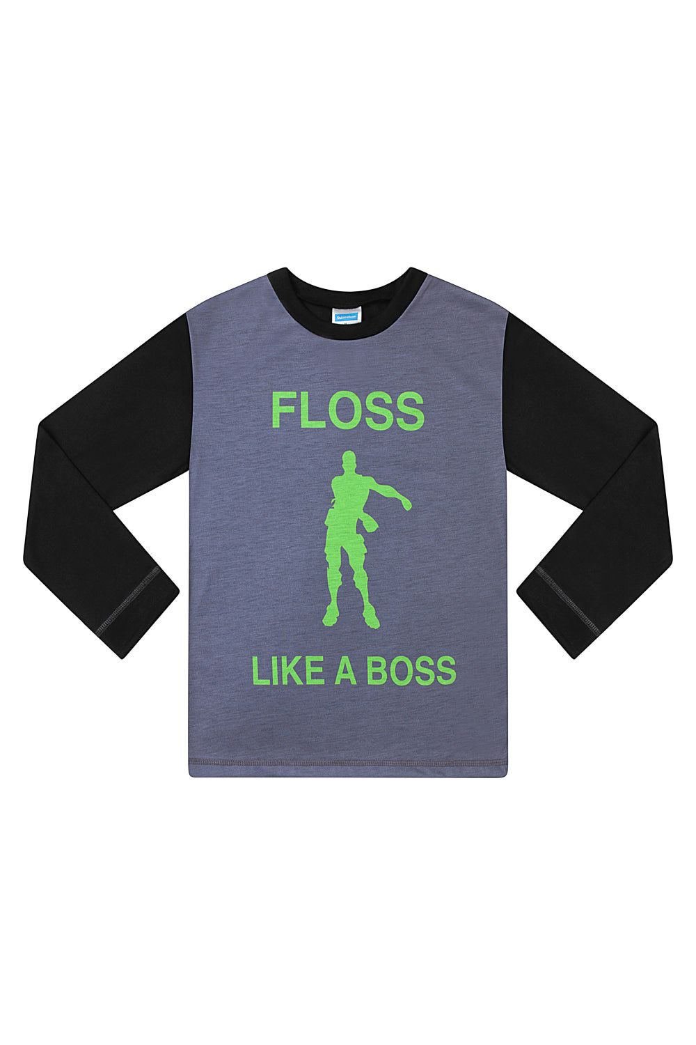 Floss Like a Boss  Emote Dance Gaming Long Pyjamas Green - Pyjamas.com
