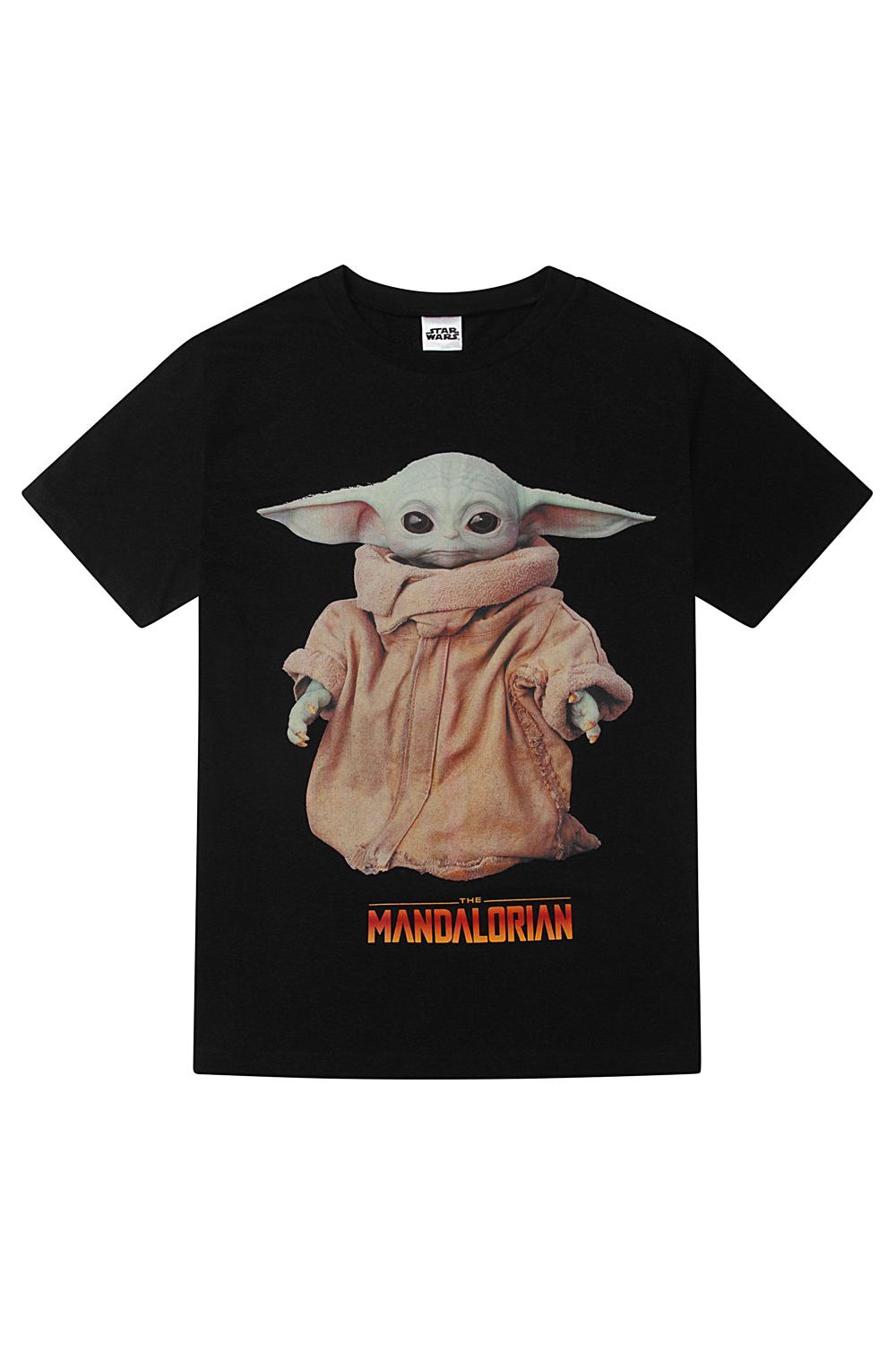 Mens Disney Star Wars The Mandalorian The Child Portrait T-shirt Tee - Pyjamas.com