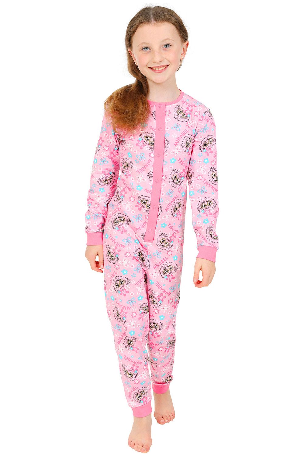 Girls Disney Encanto Mirabel Pink Sleepsuit