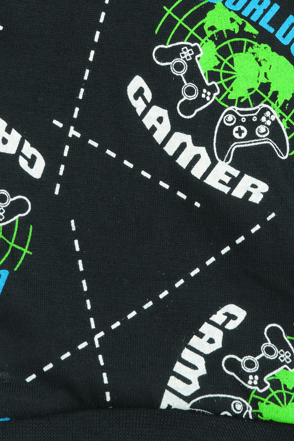World Wide Gamer Cotton Boys Long Pyjamas - Pyjamas.com