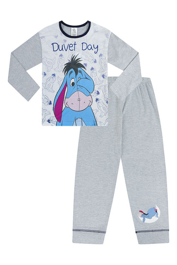 Disney Eeyore Duvet Day Girls Long Pyjamas - Pyjamas.com