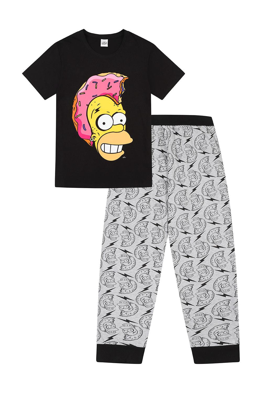 Mens The Simpsons Homer Long Pyjamas
