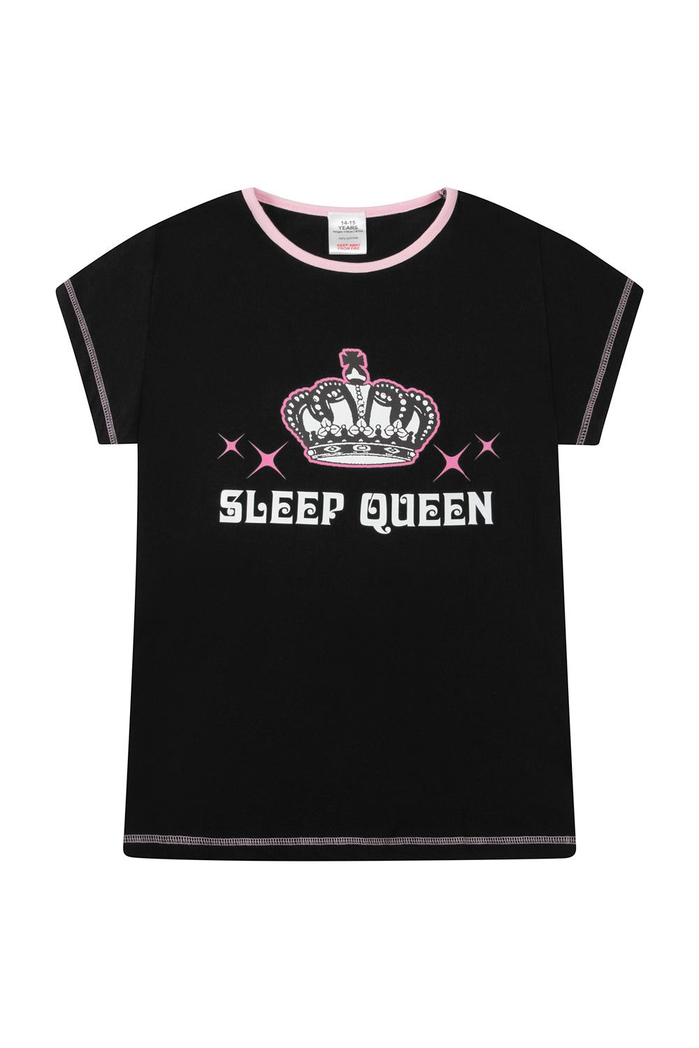 Girls Sleep Queen Short Pyjamas - Pyjamas.com
