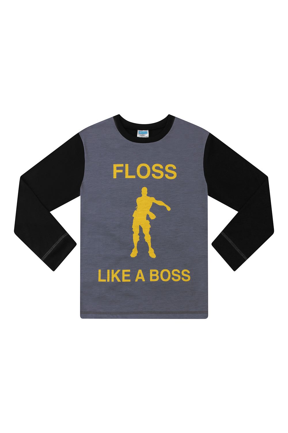 Floss Like a Boss  Emote Dance Gaming Long Pyjamas Gold - Pyjamas.com