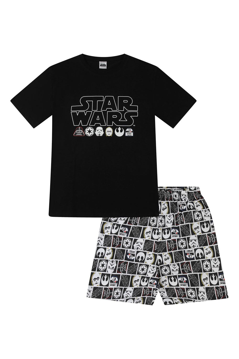 Mens Star Wars Short Pyjamas - Pyjamas.com