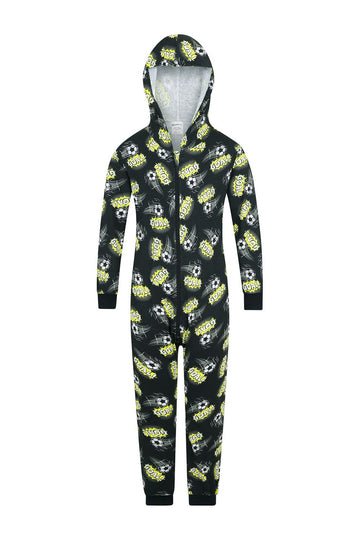 Football Goal Scorer 100% Cotton Onesie - Pyjamas.com