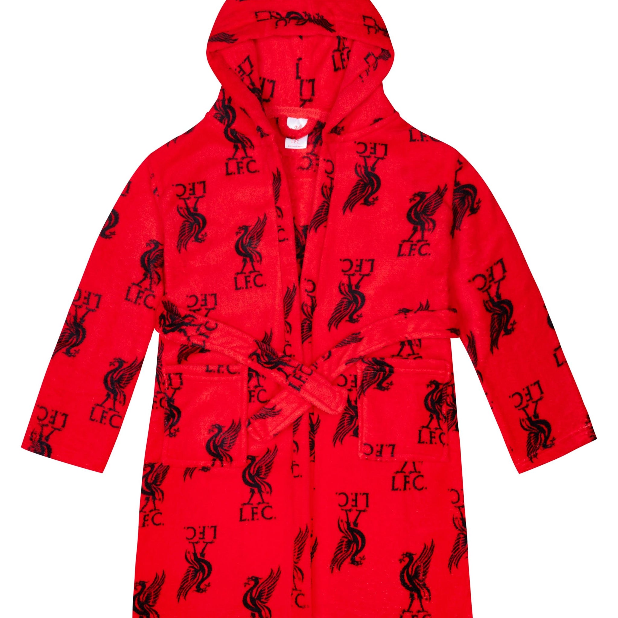 Boys Official Liverpool F.C  Red Dressing Gown