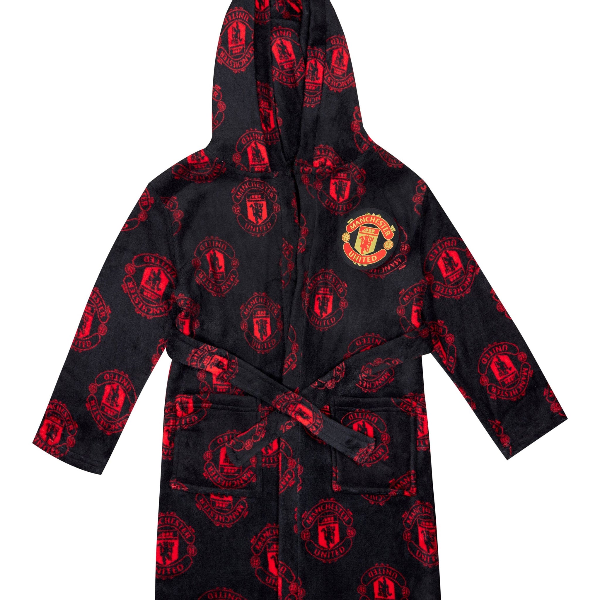 Boys Official Manchester United F.C  Dressing Gown