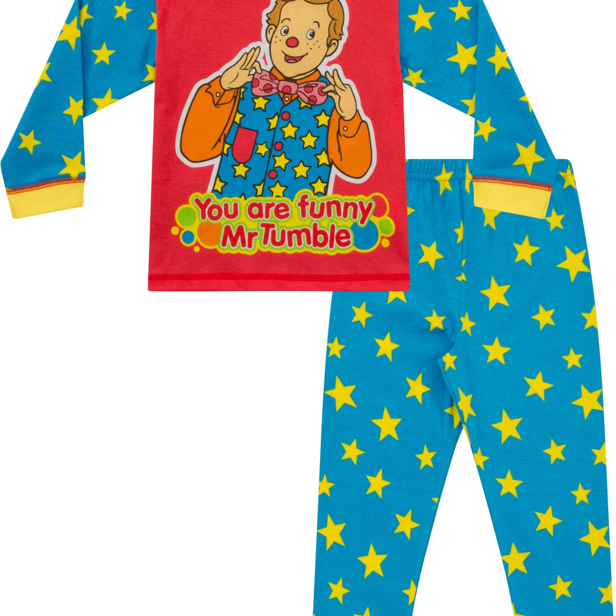 Boys Mr Tumble Long Pyjamas - Pyjamas.com