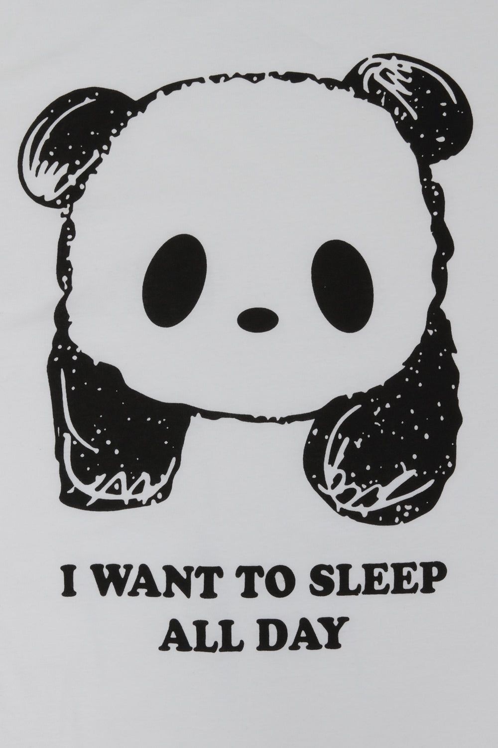 I want to Sleep all Day Panda short Pyjamas - Pyjamas.com