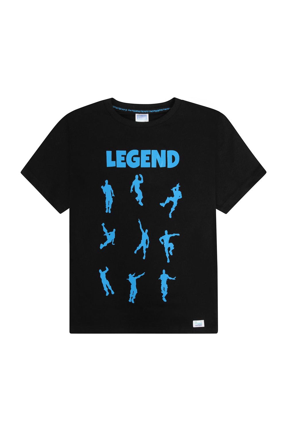 Legend Emote Dance Gaming Blue Short Pyjamas - Pyjamas.com